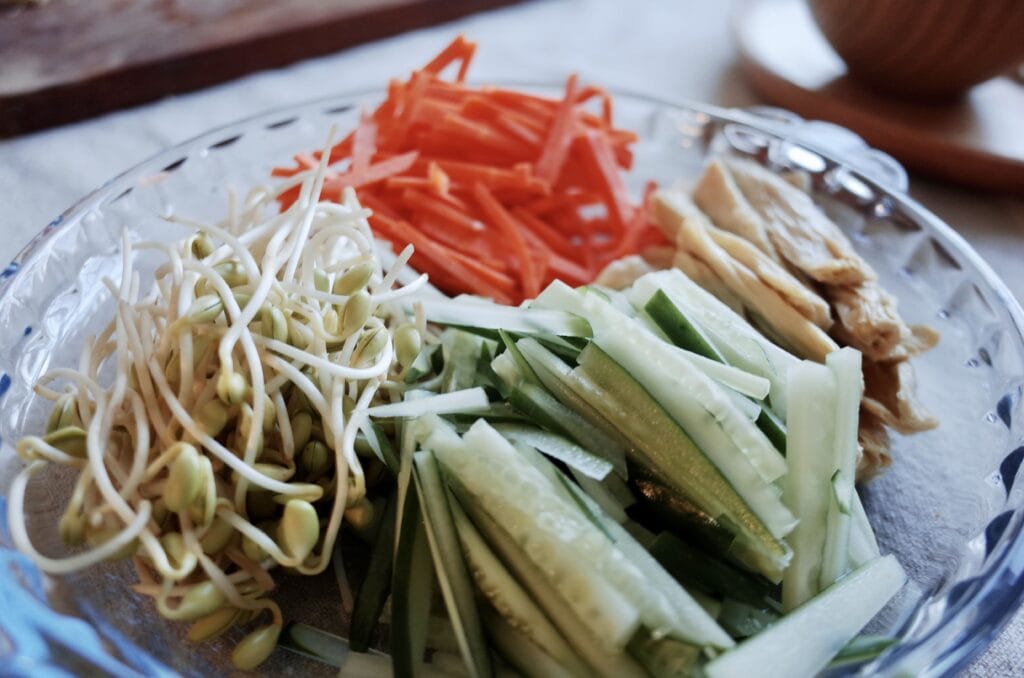 味噌豆漿涼麵